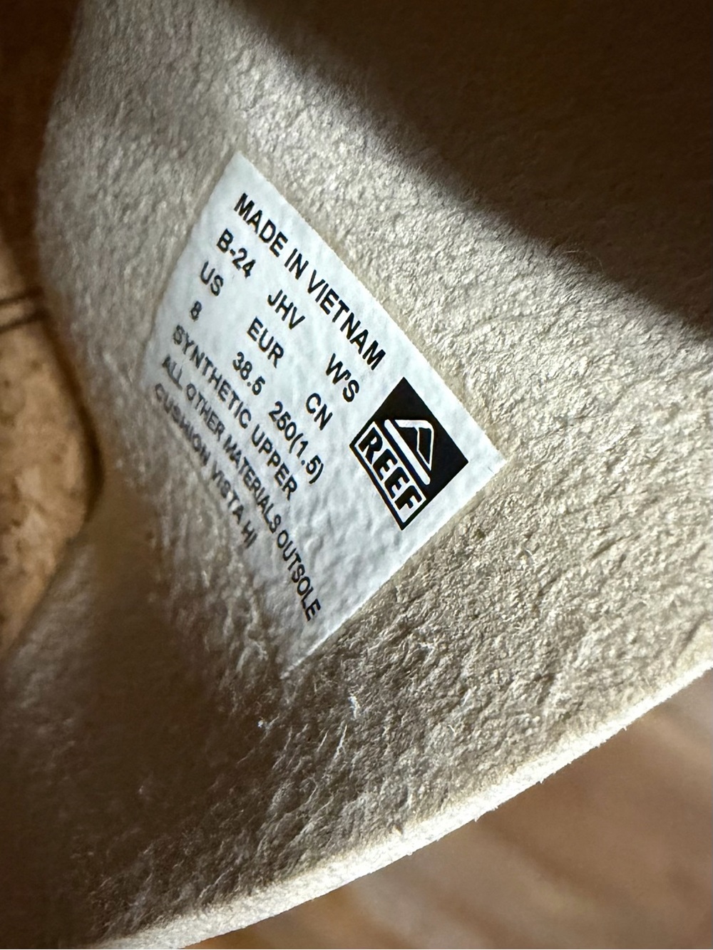 Reef Vintage White Double-Strap Slide Sandal - Picture 10 of 10